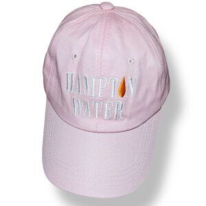 New Hampton Water Pink Baseball Cap Cotton Blend